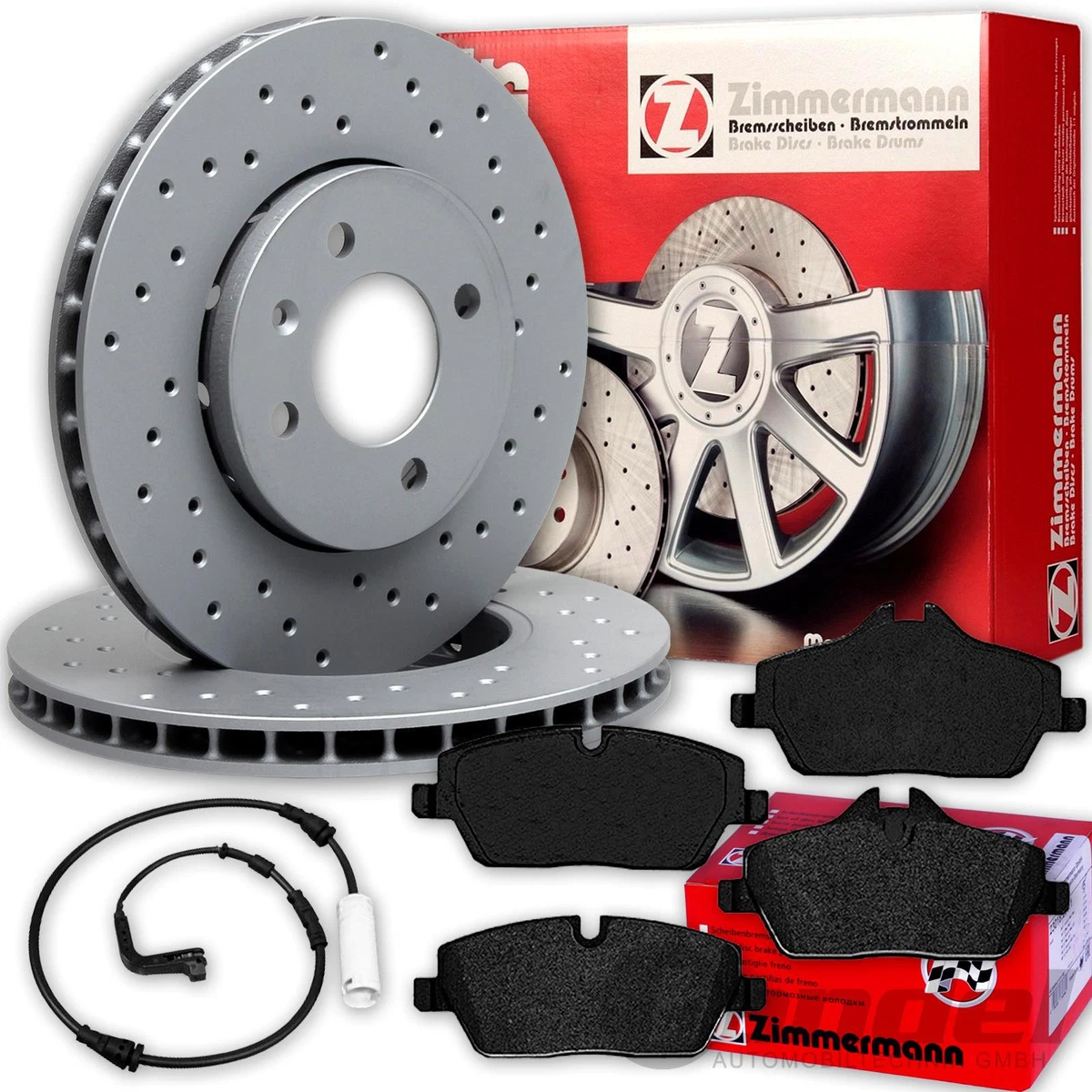 Гальмівні колодки та диски Zimmermann для Mercedes-Benz S-Class (W220)