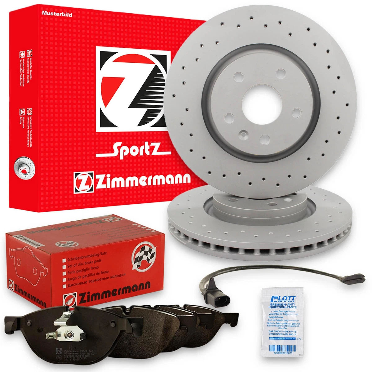 Найповніший асортимент Zimmermann для DACIA DUSTER — безпека і якість