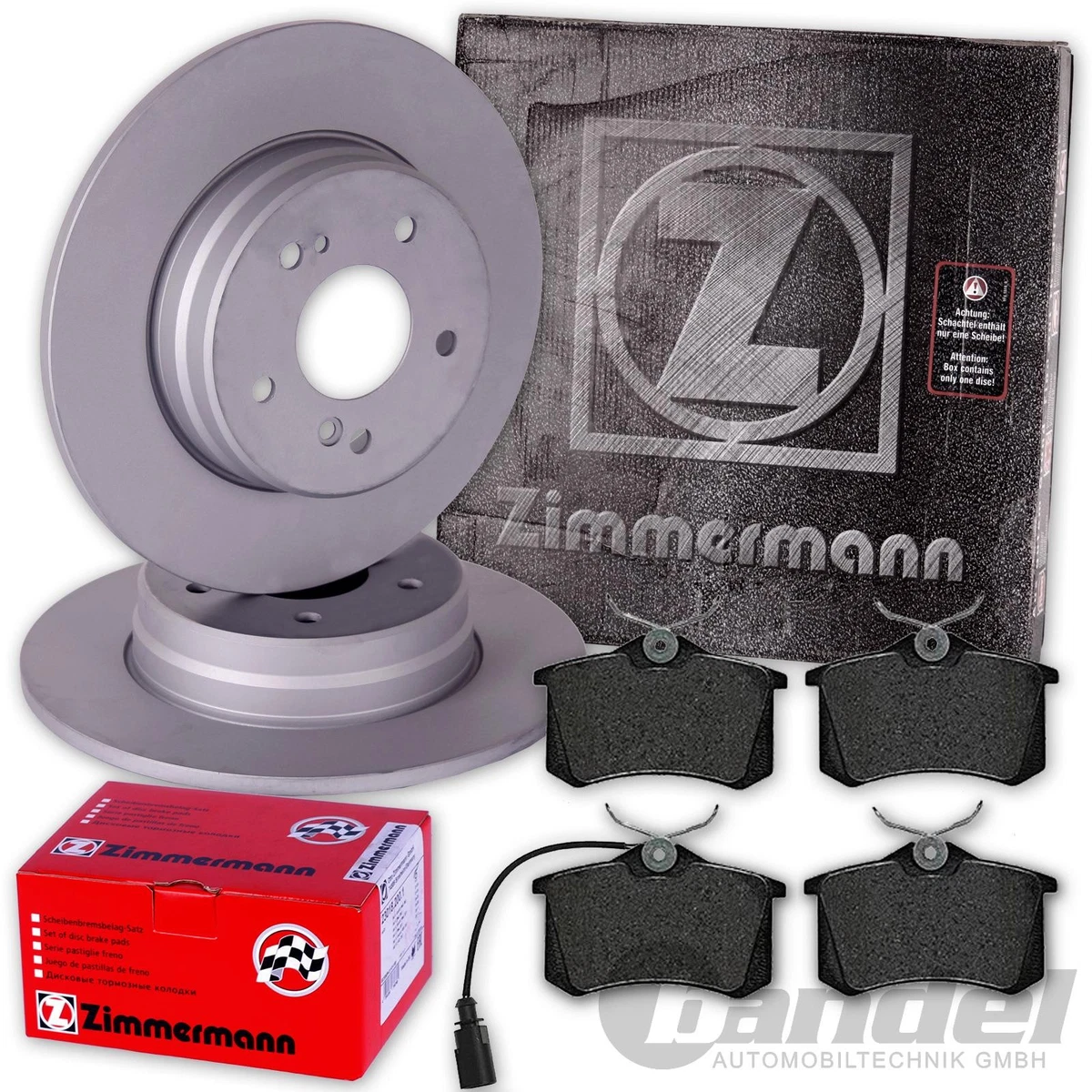 Гальмівні системи Zimmermann для Hyundai Elantra (XD): безпека та якість