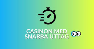 Casino med Snabba Uttag - Spela och Ta Ut Pengar i Farten